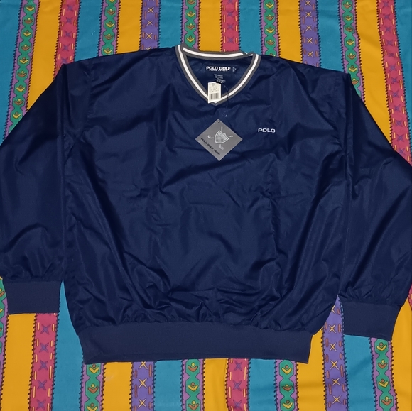 Polo Ralph Lauren Other - New 90s Ralph Lauren Polo Golf Pullover Windbreaker Jacket Golfing Golfer